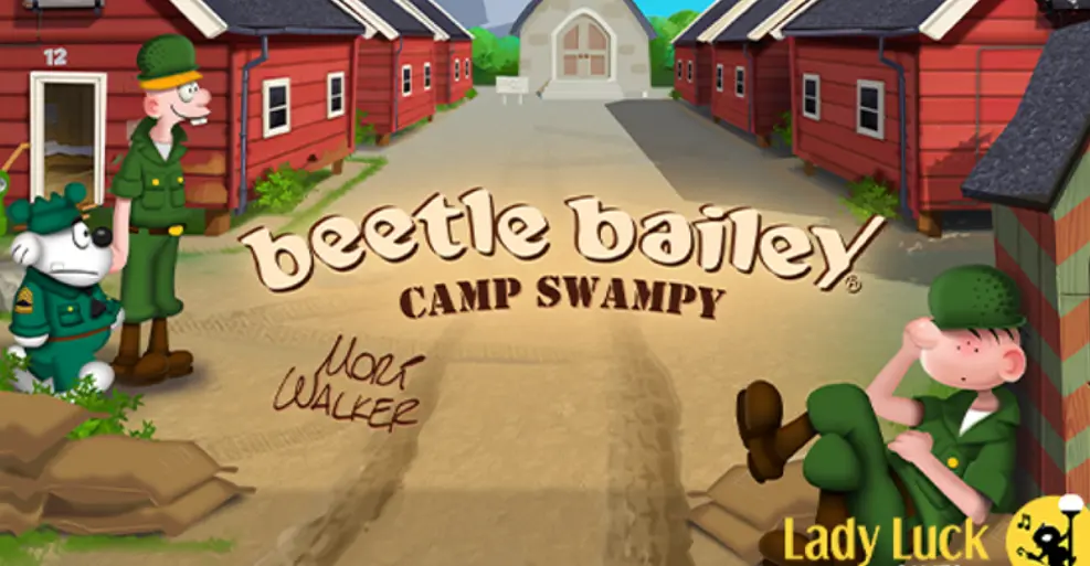 Beetle Bailey Camp Swampy: Обзор слота и места для игры