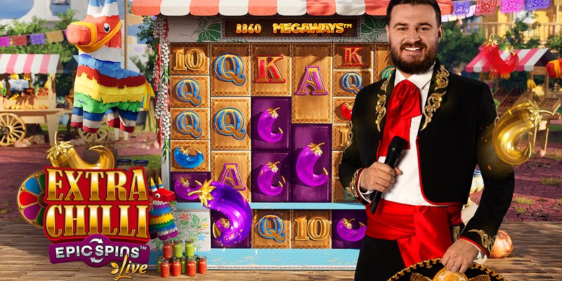 Обзор игры Extra Chilli Epic Spins Live