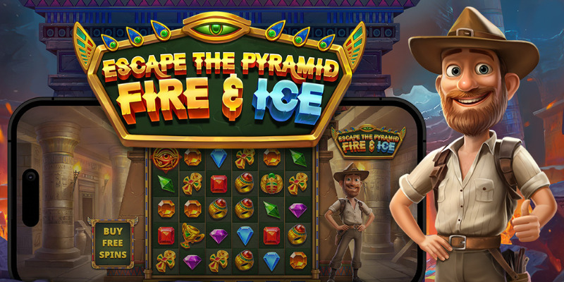Обзор игрового автомата Escape the Pyramid - Fire & Ice