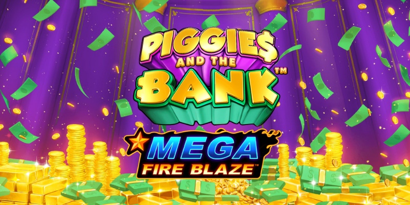 Обзор игрового автомата Mega Fire Blaze: Piggies and the Bank